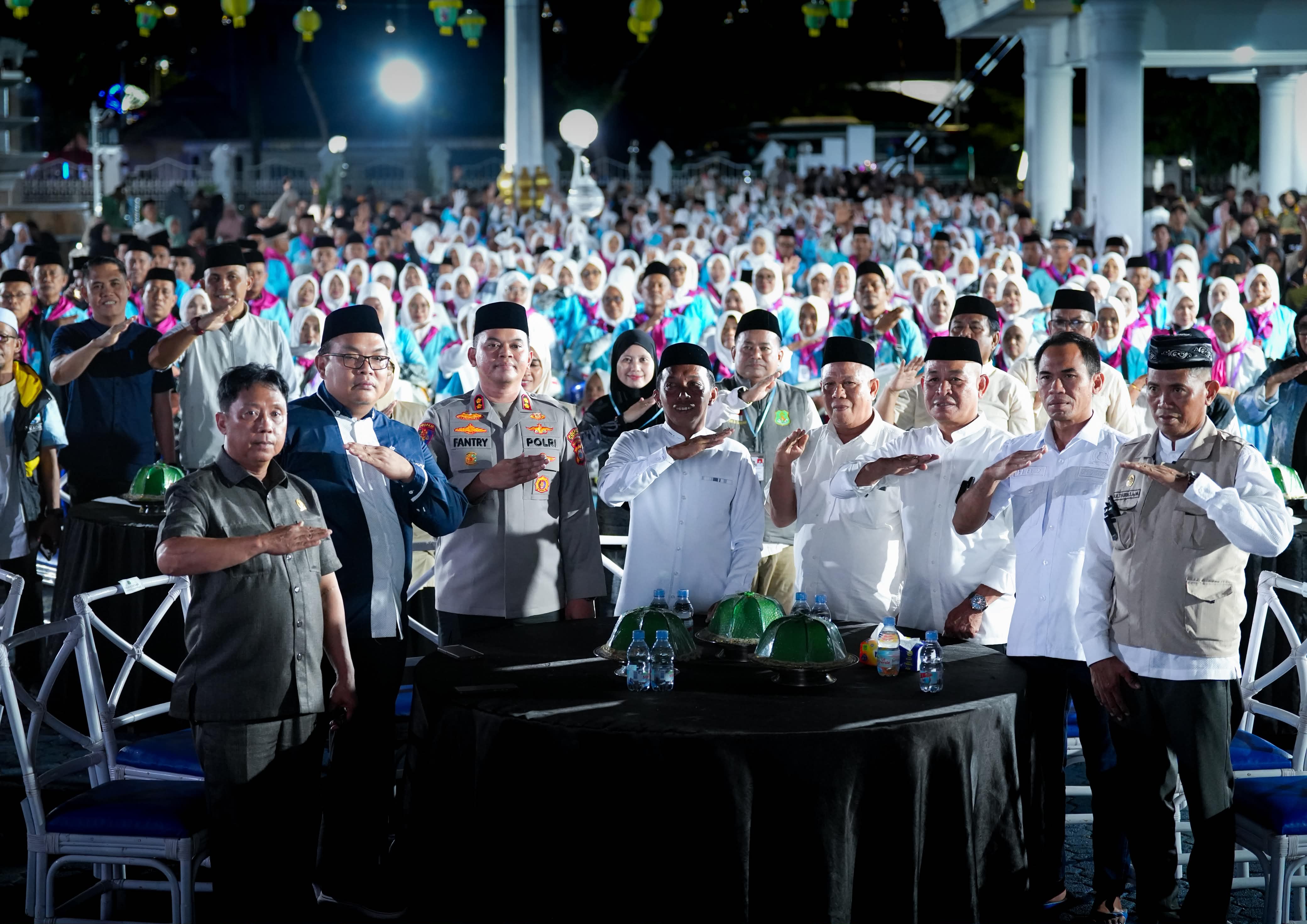 Lepas Ratusan Jamaah Haji, Fantry: Kembali Dengan Selamat dan Menjadi Haji Mabrur